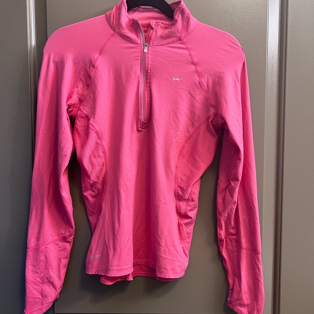Nike 1/4 zip dri fit long sleeve